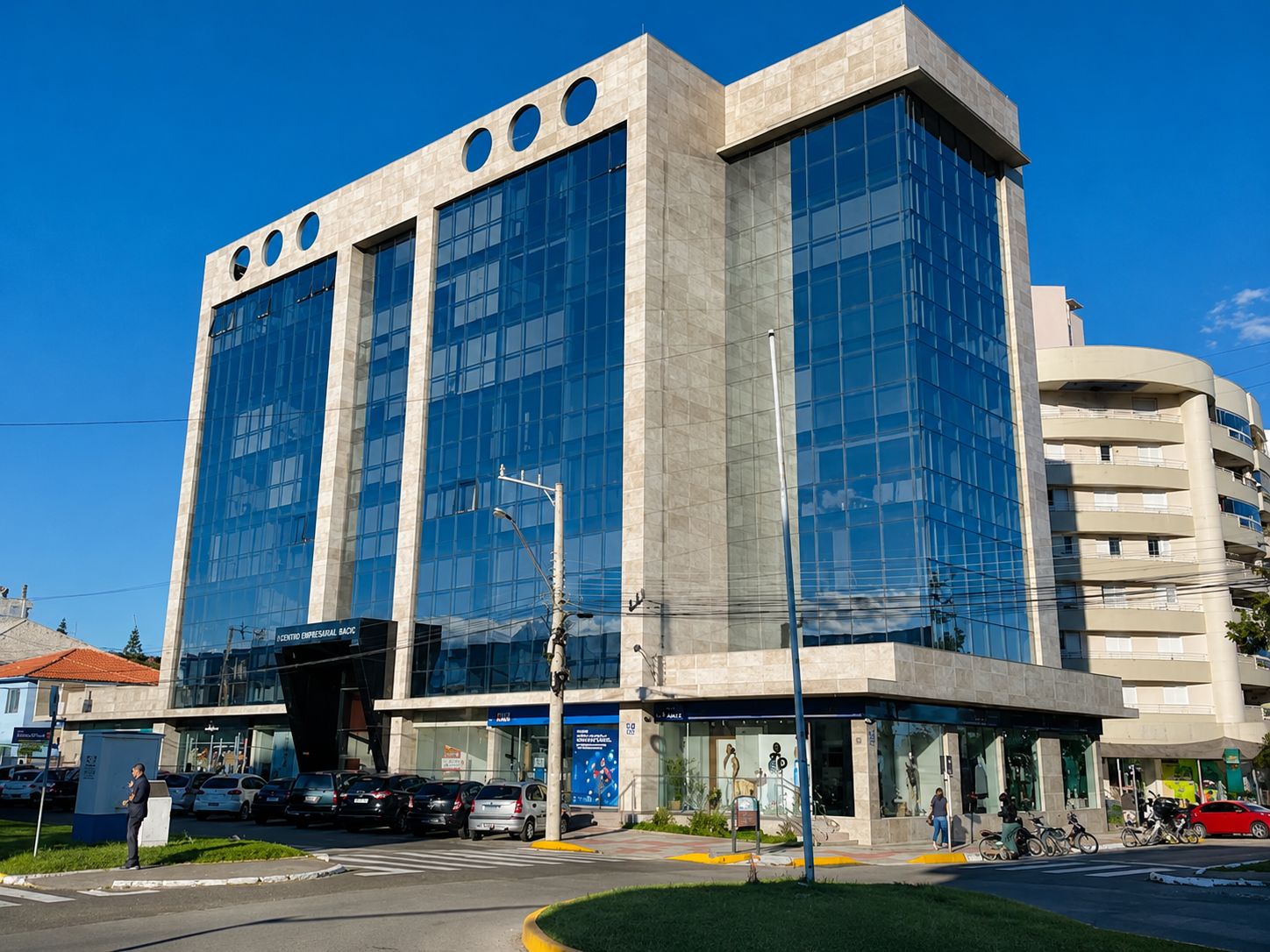 Edifício onde fica a Aguiar Consultoria e Advocacia Previdenciária